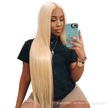 High quality brazilian hair glueless 613 lace front wig human hair 613 body wave wig full lace 613wig